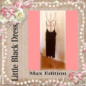 Max Edition Black Dress
